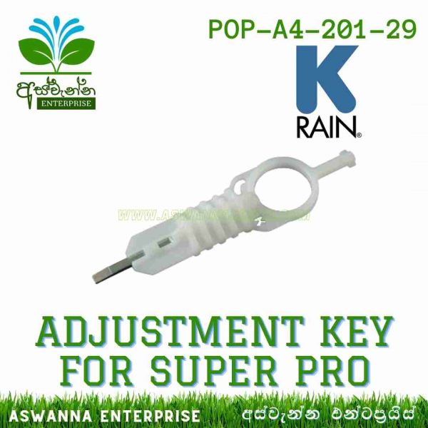 Garden Pop Up Sprinkler Super Pro for Adjustment Key (SP) Aswanna Enterprise Sri Lanka