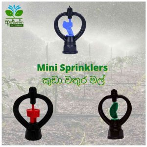 Mini Sprinklers - කුඩා වතුර මල්
