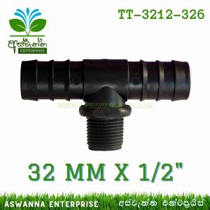 Thread Tee Connector 32 X ½ Sri Lanka